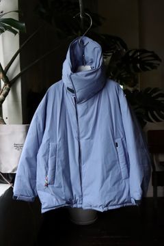 イズネス22AW DOWN JACKET is-ness×Yeti (IS-YETIK01)BLUE GRAYスタイル