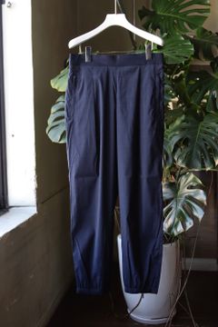 is-ness×NEAT LORO PIANA SPORT FABRICS PANTS"NAVY"イズネス22SS