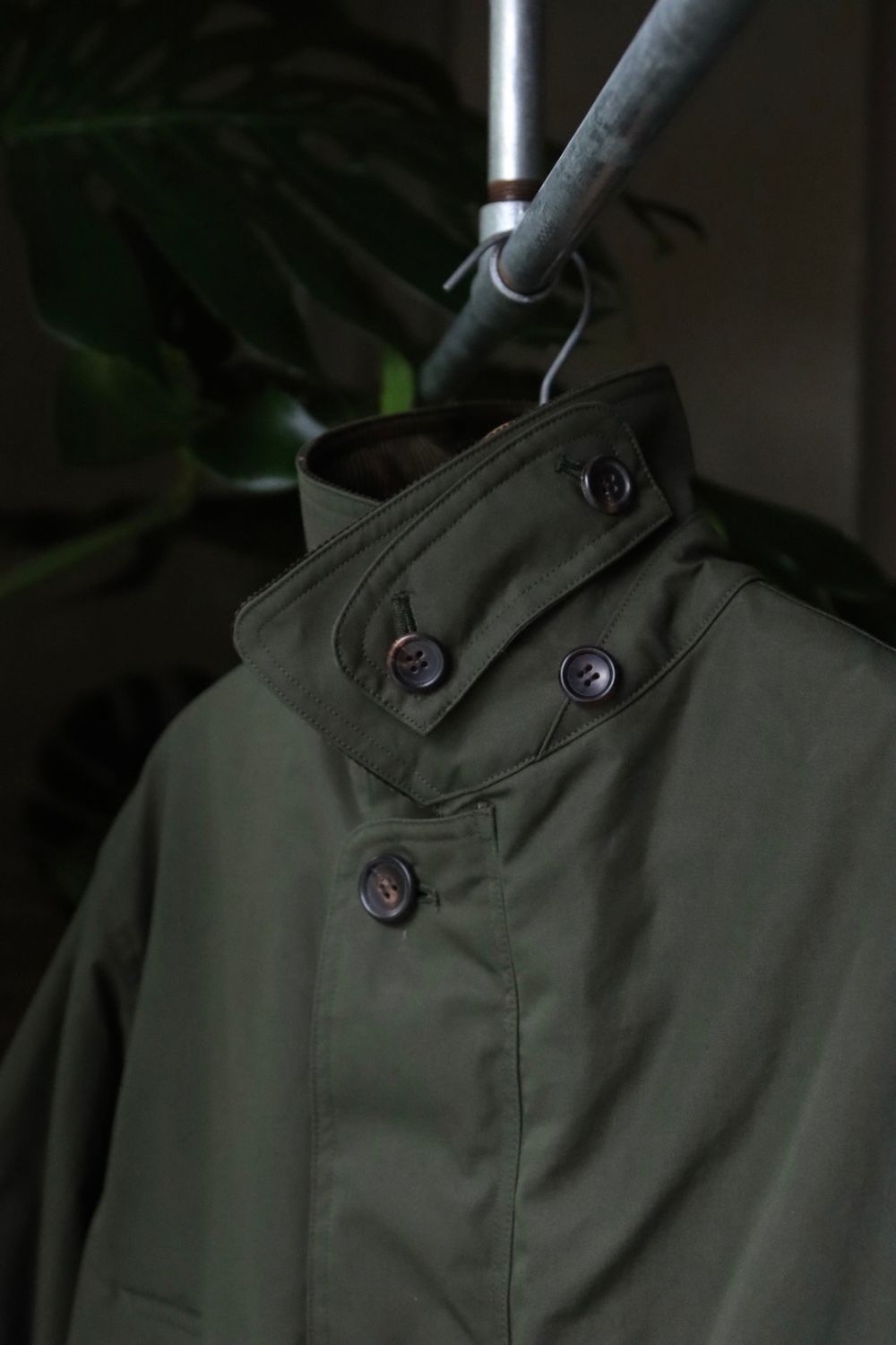 アプレッセ22FW Ventile Hunting Half Coat(22AAP-01-18H)OLIVE※10月1日(土)発売