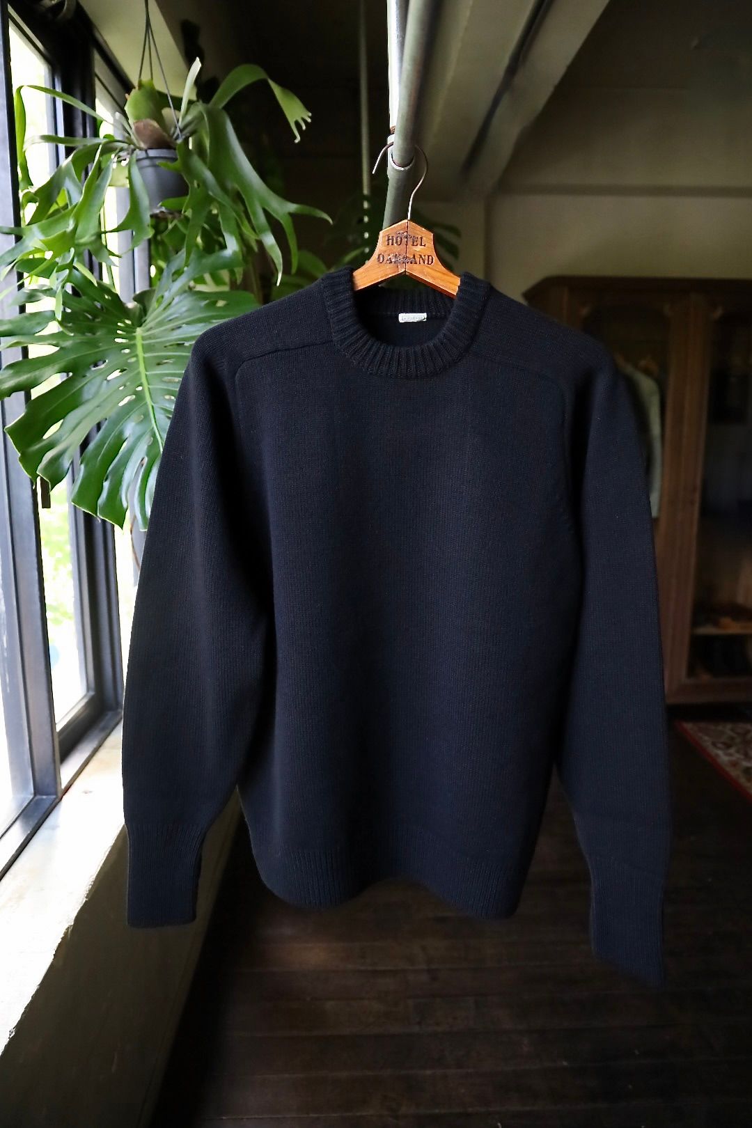 A.PRESSE - アプレッセ Pullover Sweater(24AAP-03-09K)BLACK☆10月5日(土)発売！ | mark