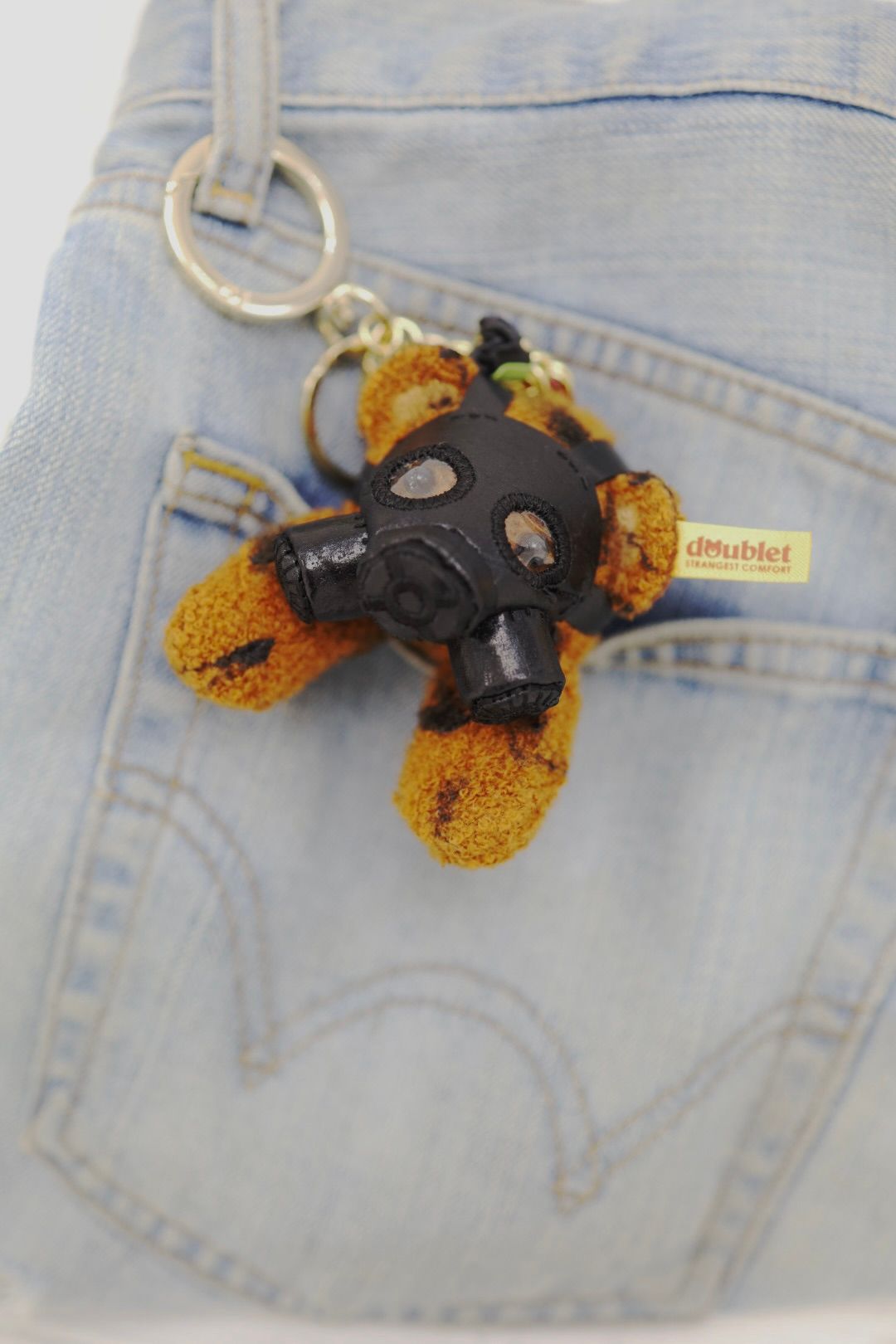 doublet ダブレット26AW GUS MASK BEAR KEY RING(26AW78AC51)GOLD☆6月13日(土)新作発売！