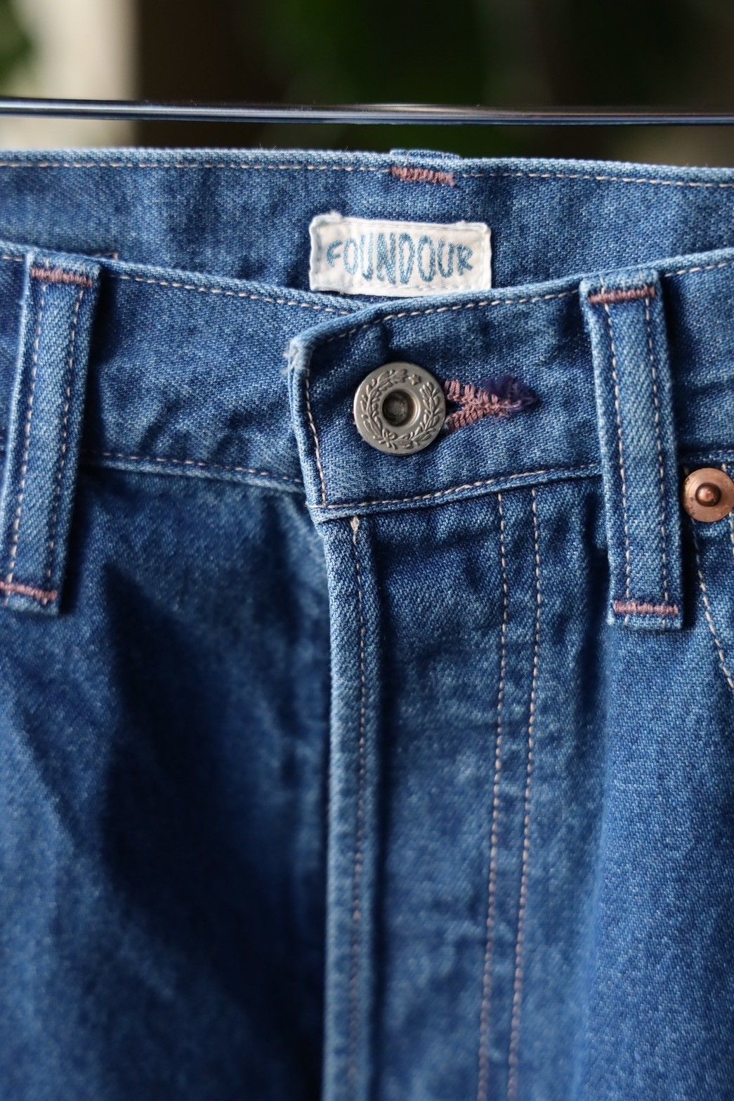 ファウンダ 25SS DENIM PANTS(015FD251008)ONE WASH