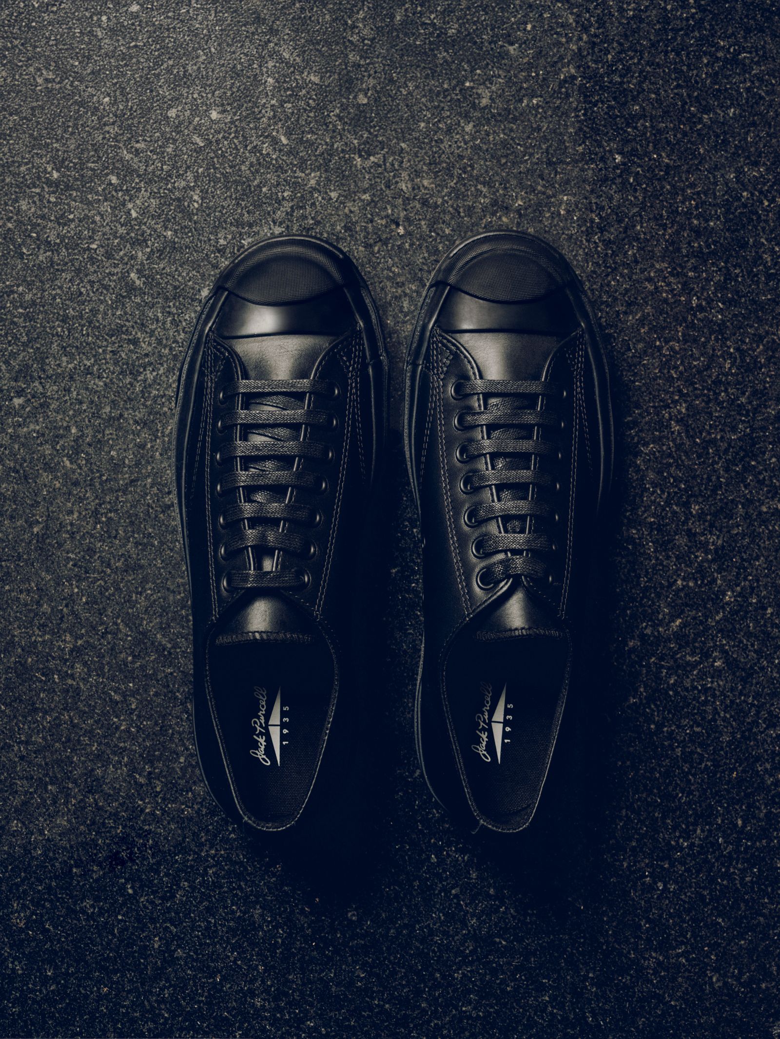 JACK PURCELL 1935 レザージャックパーセル (33301410) BLACK MONOCHROME☆再入荷しました！