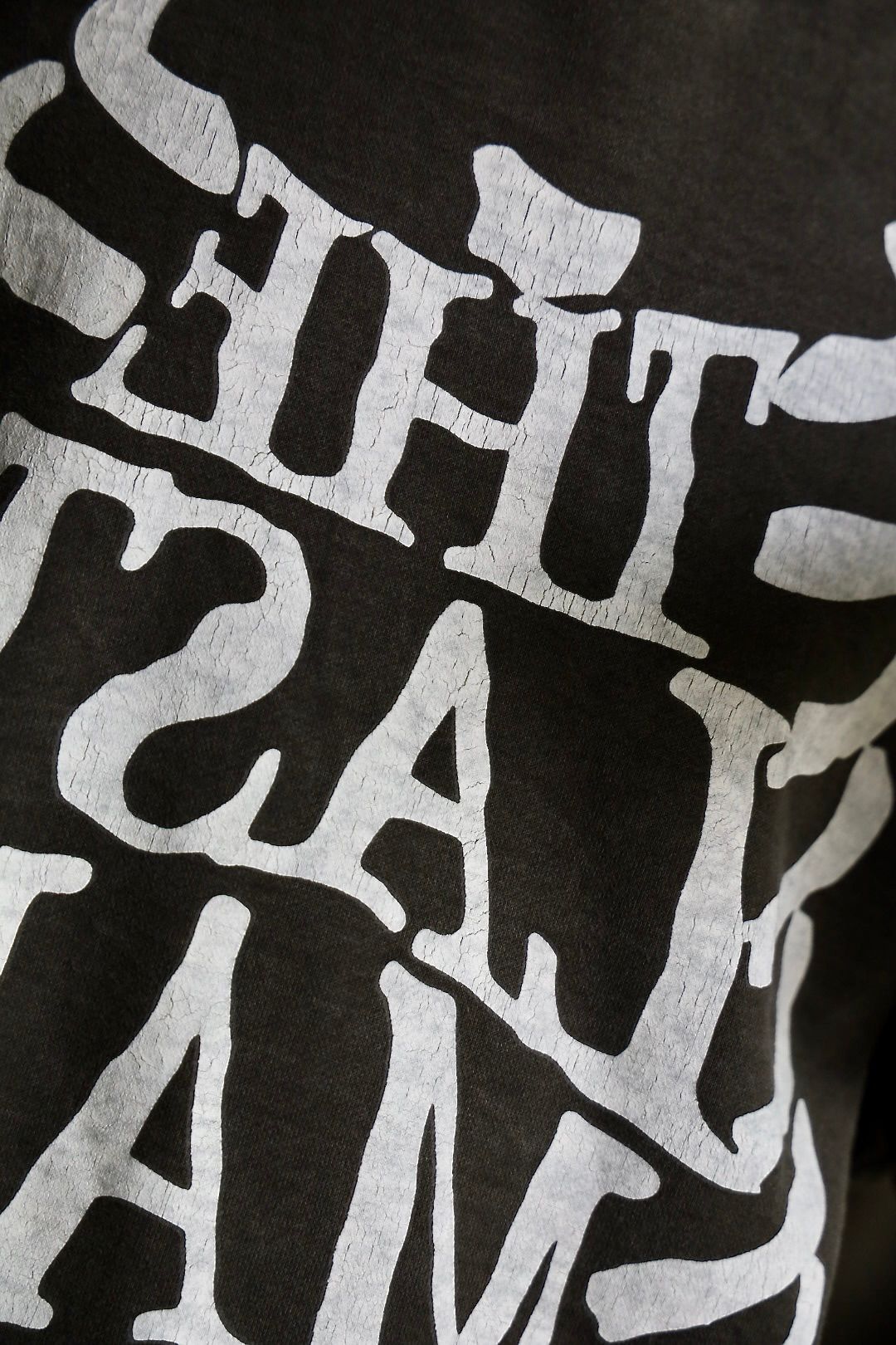 LASTMAN 24AW ラストマン大久保篤志 PRINTED CREW NECK "BONE"スタイル