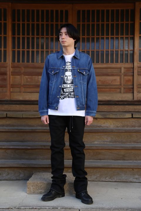doublet MEMORIAL POLAROID DENIM JACKET(21SS06BL115) style.2021.1.31.