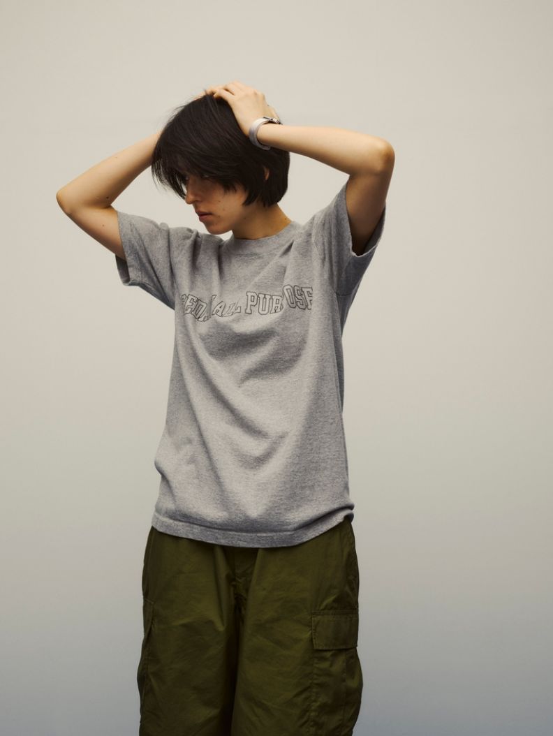 セダンオールパーパス SS25 Arch Logo S/S Tee(SD25S-CT06)Oxford Grey☆5月3日(土)発売！