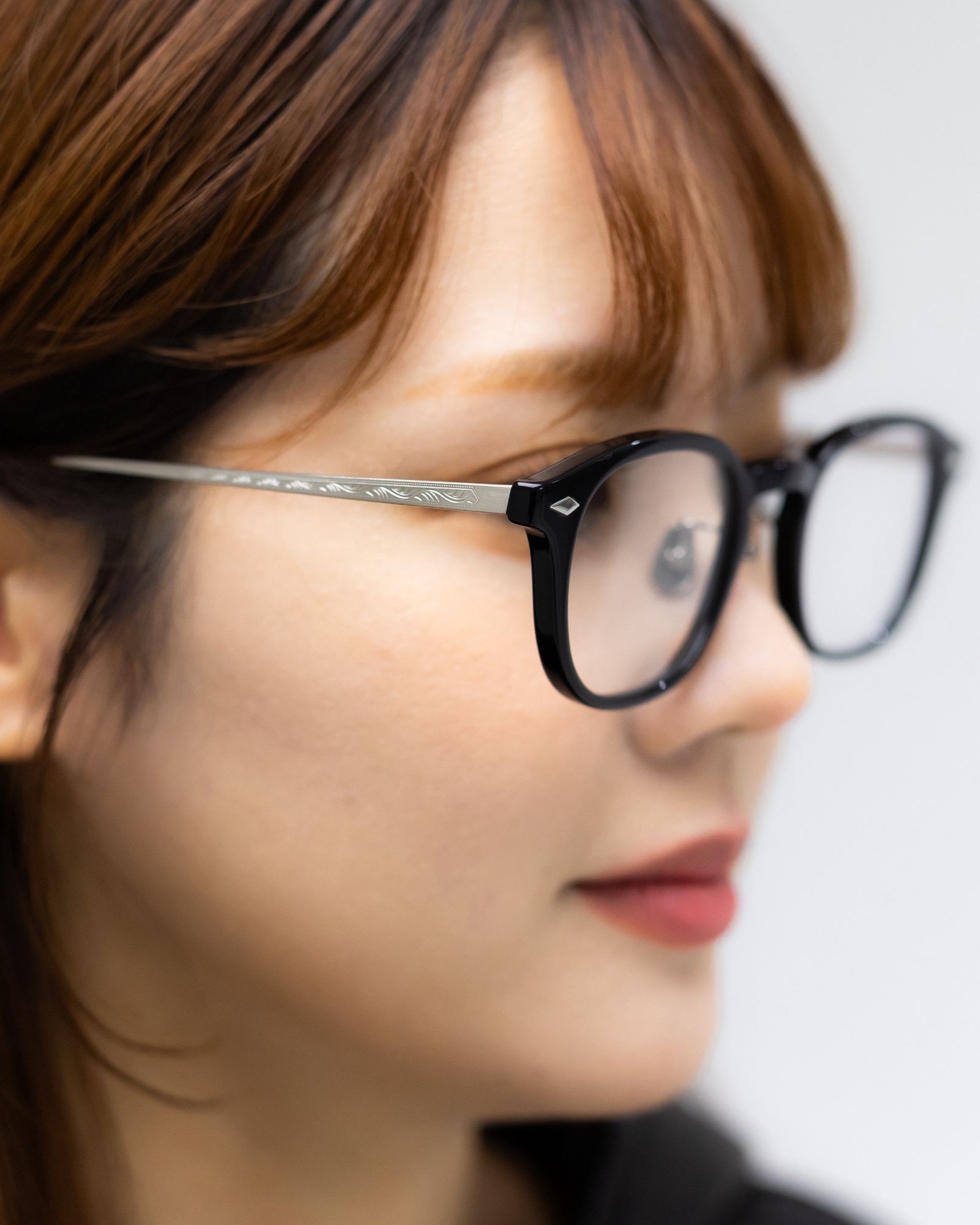 ノチノオプティカル  "JIFUSAN" #1. GLOSS BLACK × CLEAR to GREY(調光モデル)☆11月22日(土)再入荷！