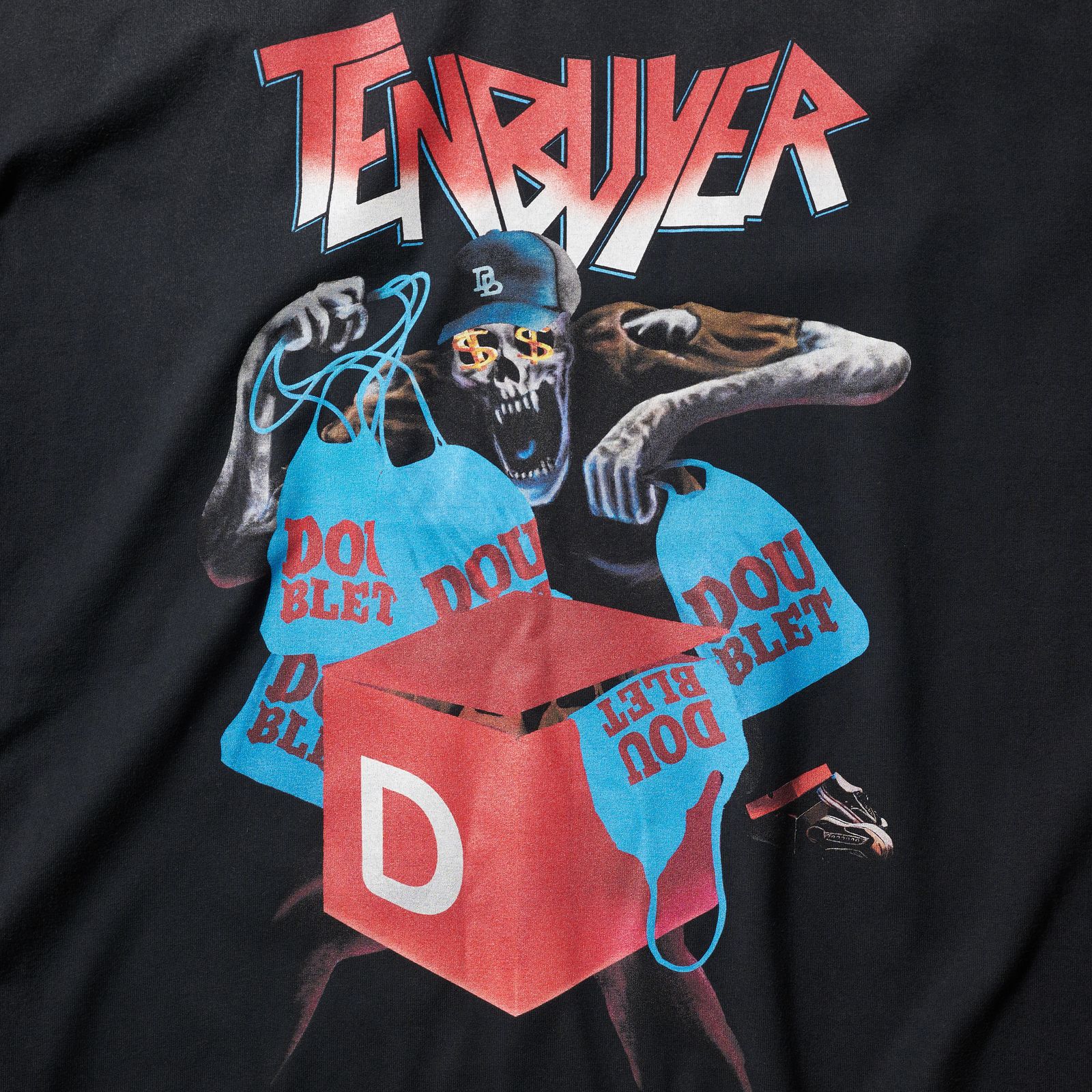 doublet - doublet 25SS TENBUYER T-SHIRT(25SS78CS390)BLACK☆4
