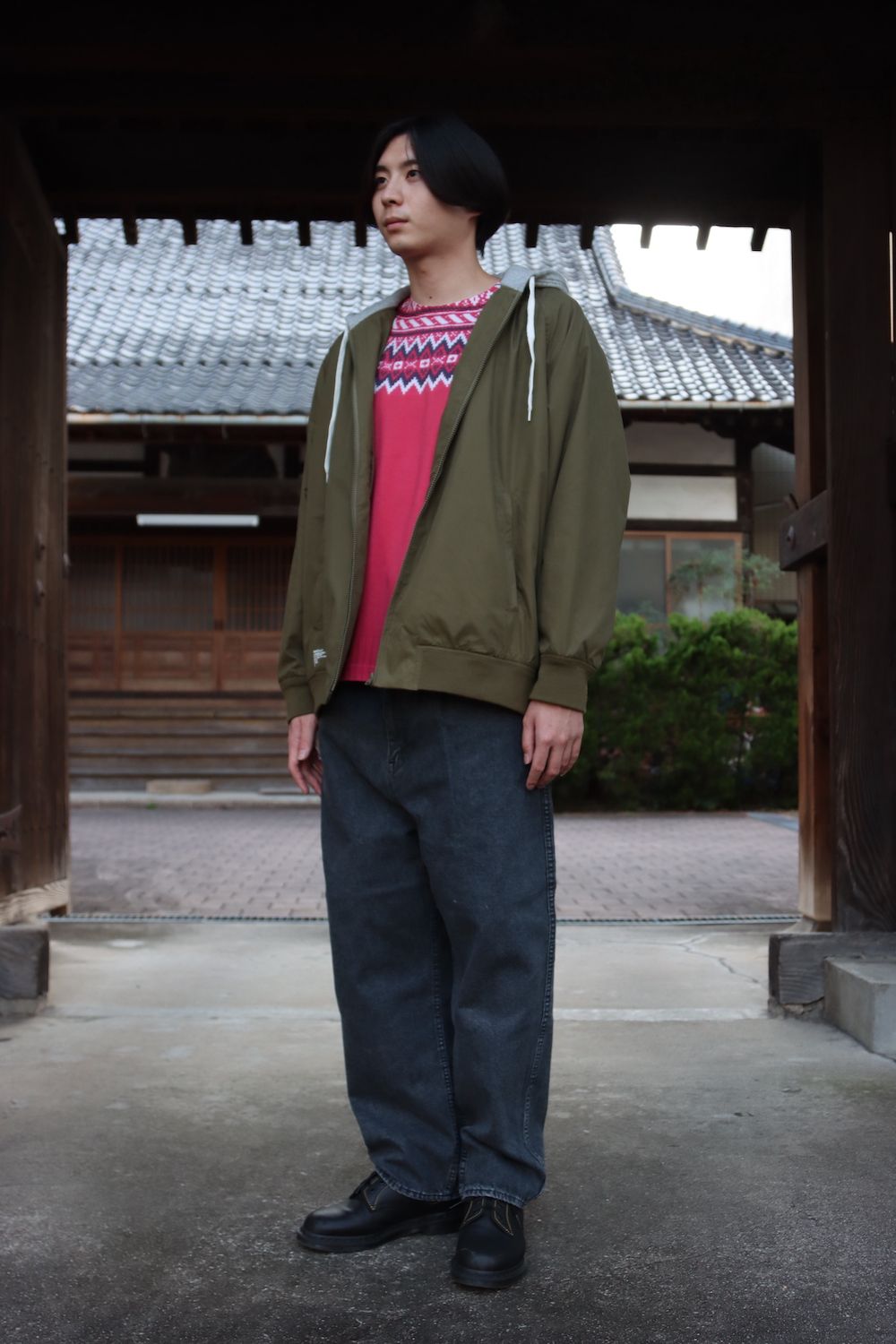 FreshService SWEAT HOODED SWING TOP(FSW-21-CT_79) style.2021.10.10
