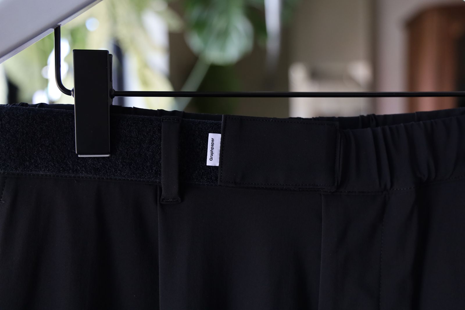 グラフペーパー 25SUMMER Flex Tricot Wide Chef Pants(GM252-40041)BLACK