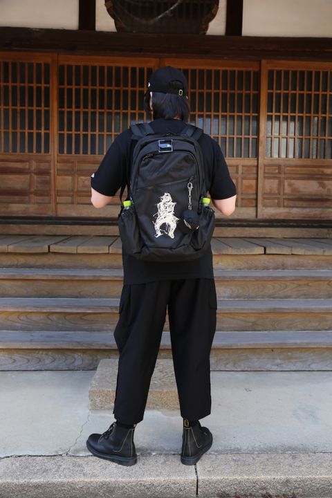 Yohji Yamamoto 半袖コットンTシャツ SS21 シグネチャーロゴ(HD-T95-081) style.2021.4.13.
