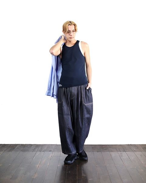 FreshService 24SS WASHABLE WOOL TANK TOP スタイル