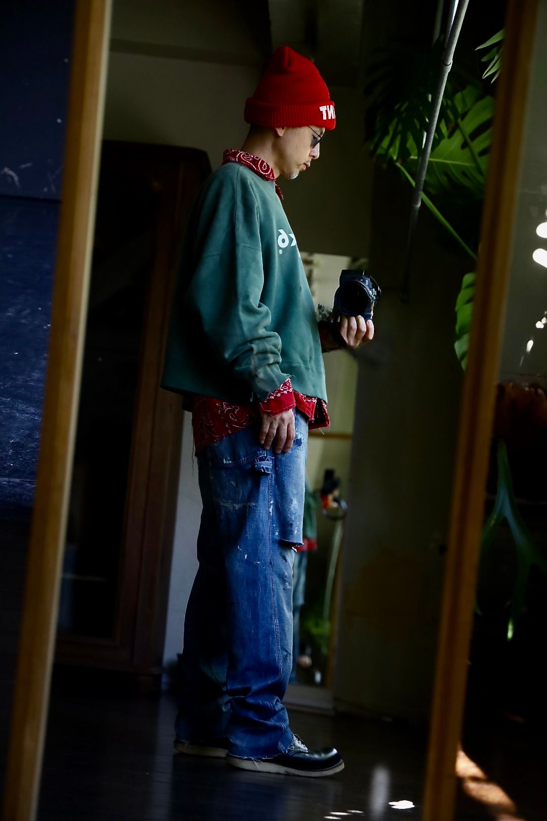 セントマイケル24AW YOUTH CREW SWT(SM-YS1-0000-035)GREEN