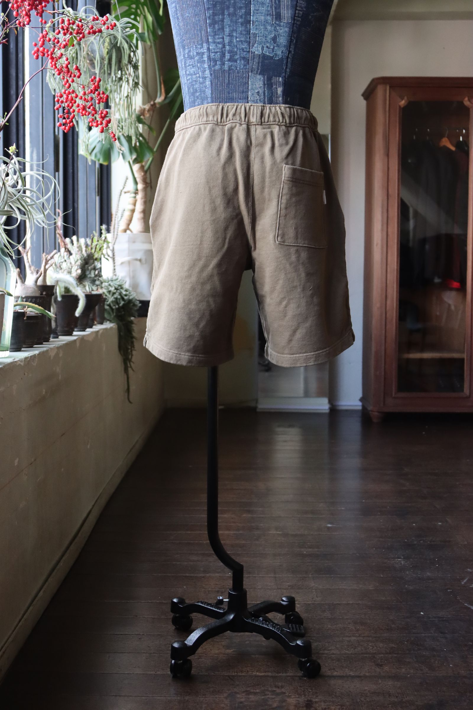 S.F.C 24SS エスエフシー SFC SWEAT SHORTS(SFCSS24CS05)Washed Olive