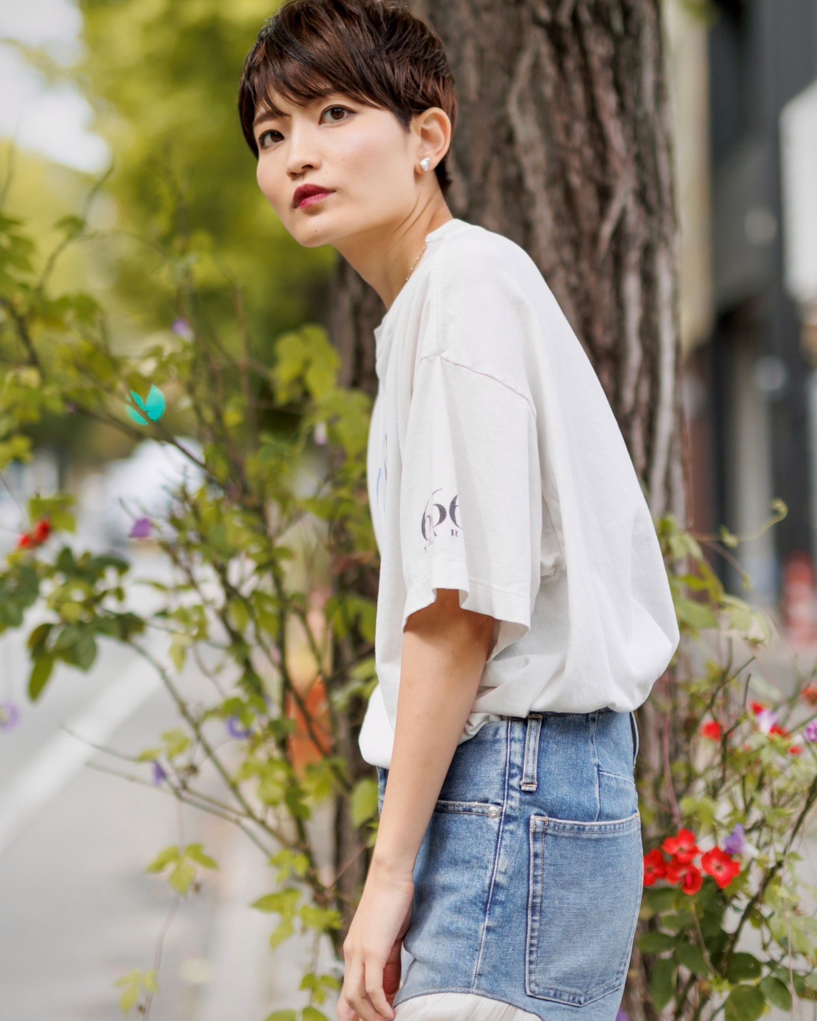 TANAKA 24FW 新作JEAN FLARE PANTS style.2024.10.12