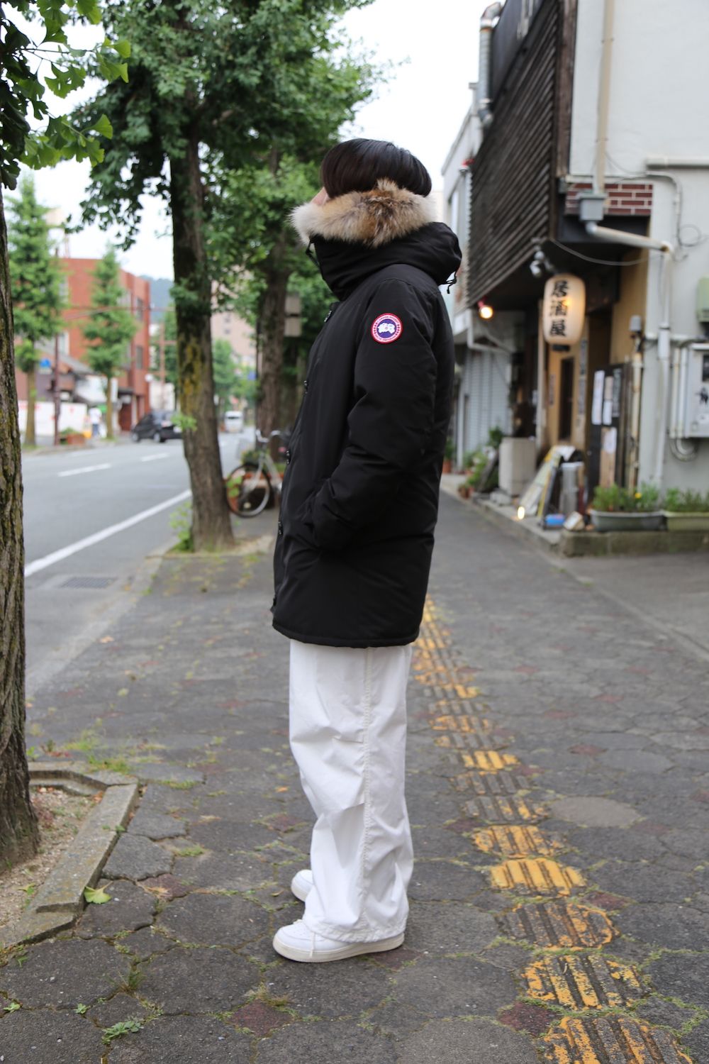 CANADA GOOSE JASPER PARKA"BLACK"style.2020.8.8.