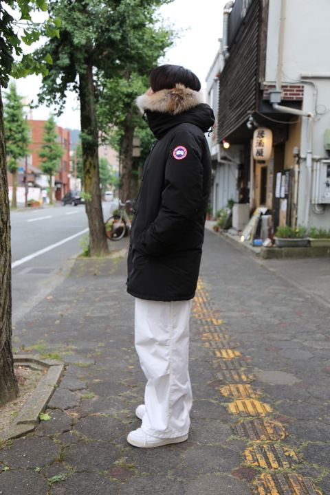 CANADA GOOSE JASPER PARKA"BLACK"style.2020.8.8.