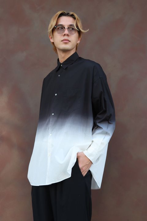Graphpaper 24SS Wool Twill Washer Bal Collar Coat style 2024.2.11