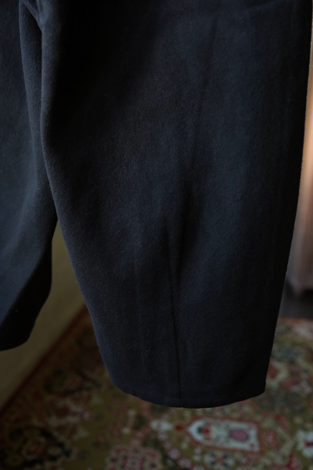 イズネス 25AW WOOL DARTS PANTS (25AW_27_1006SSPT01)BLACK☆新作発売！