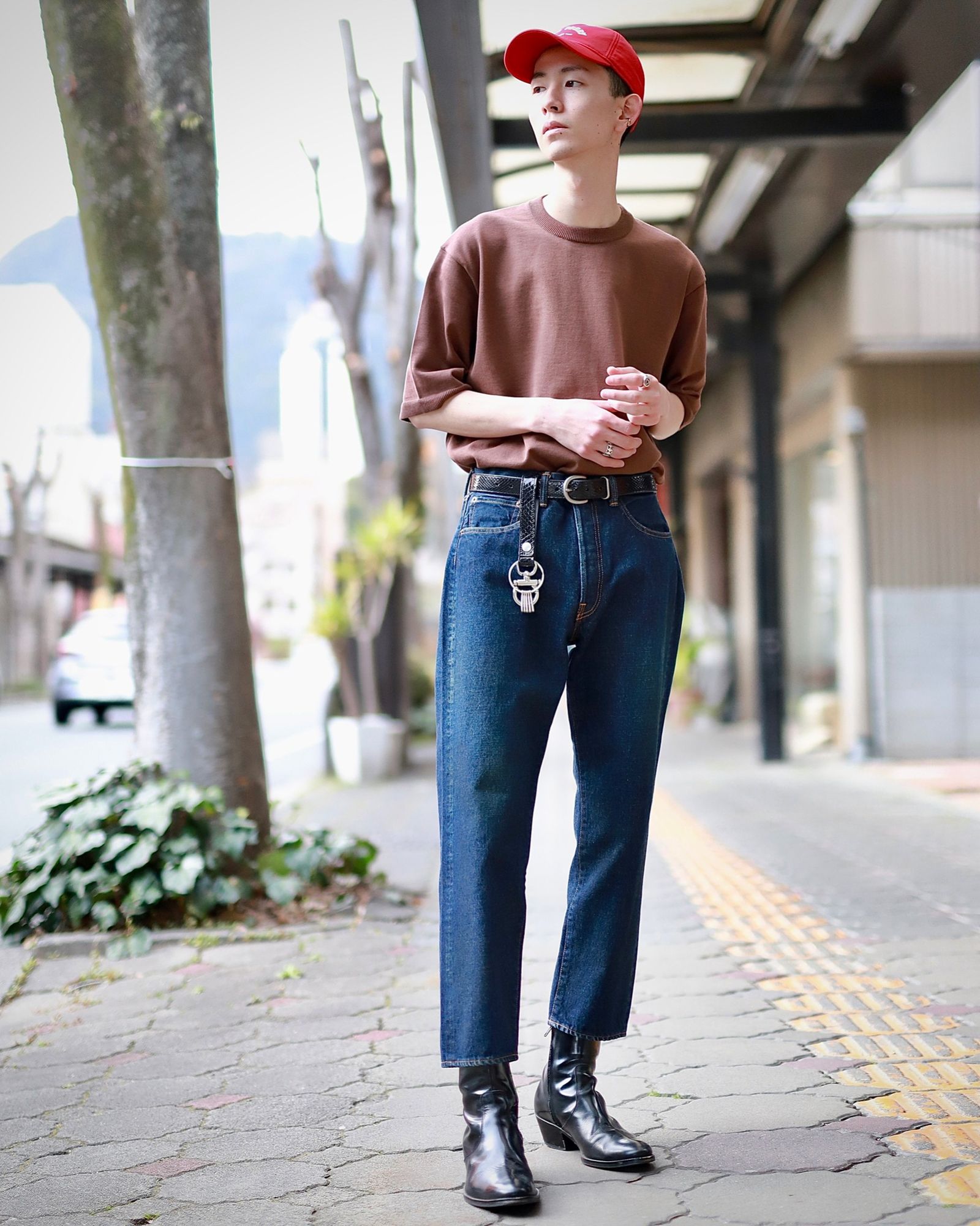 アプレッセ23SSデニム Washed Denim Pants E - デニム/ジーンズ