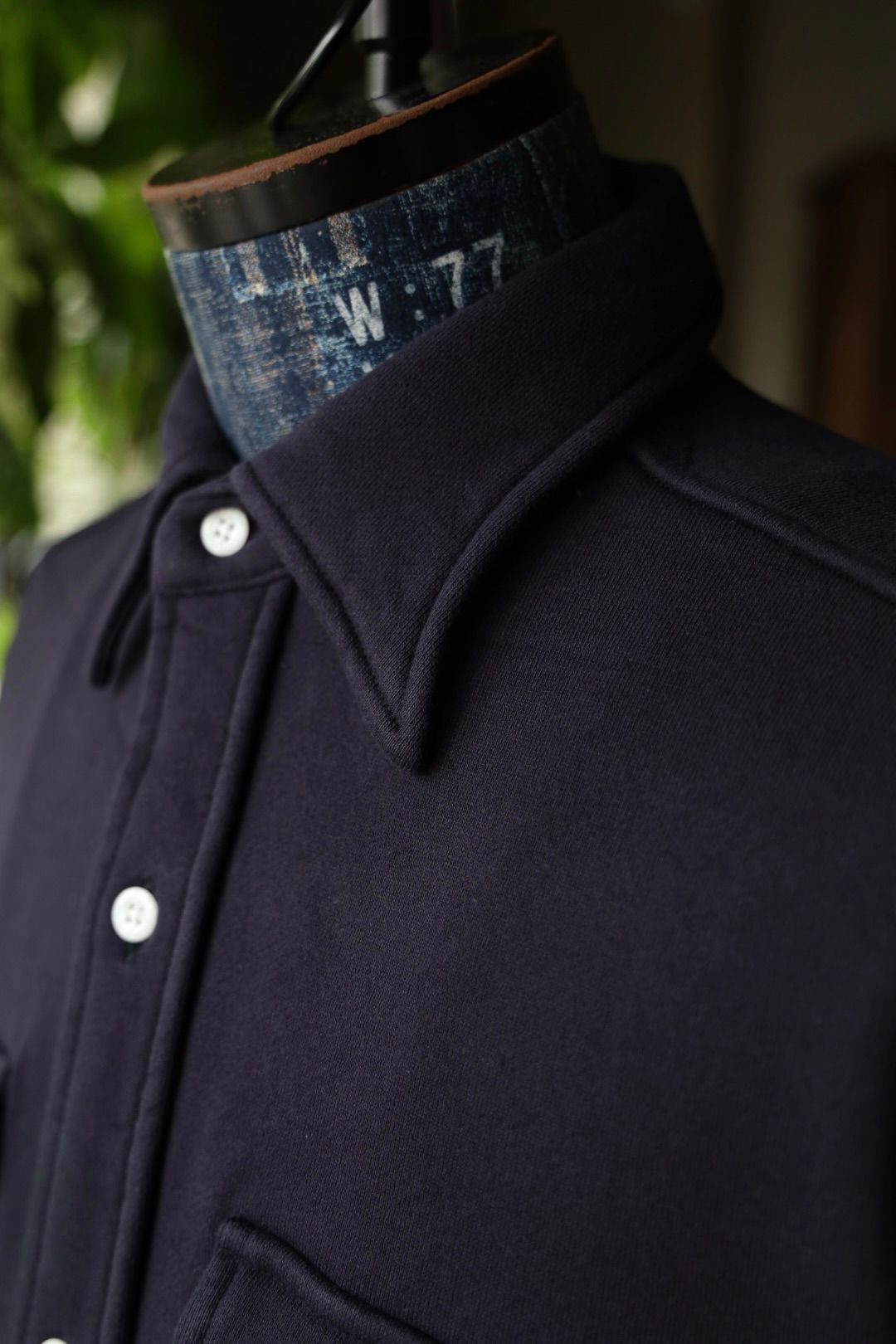 ファウンダ 25AW SWEAT WORK SHIRT(015FD252011)NAVY⭐︎9月13日(土)新作発売！