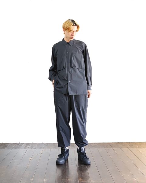 blurhms 24SS PTX Gusset PKT Shirt＆PTX Track Pants style 2024.3.2