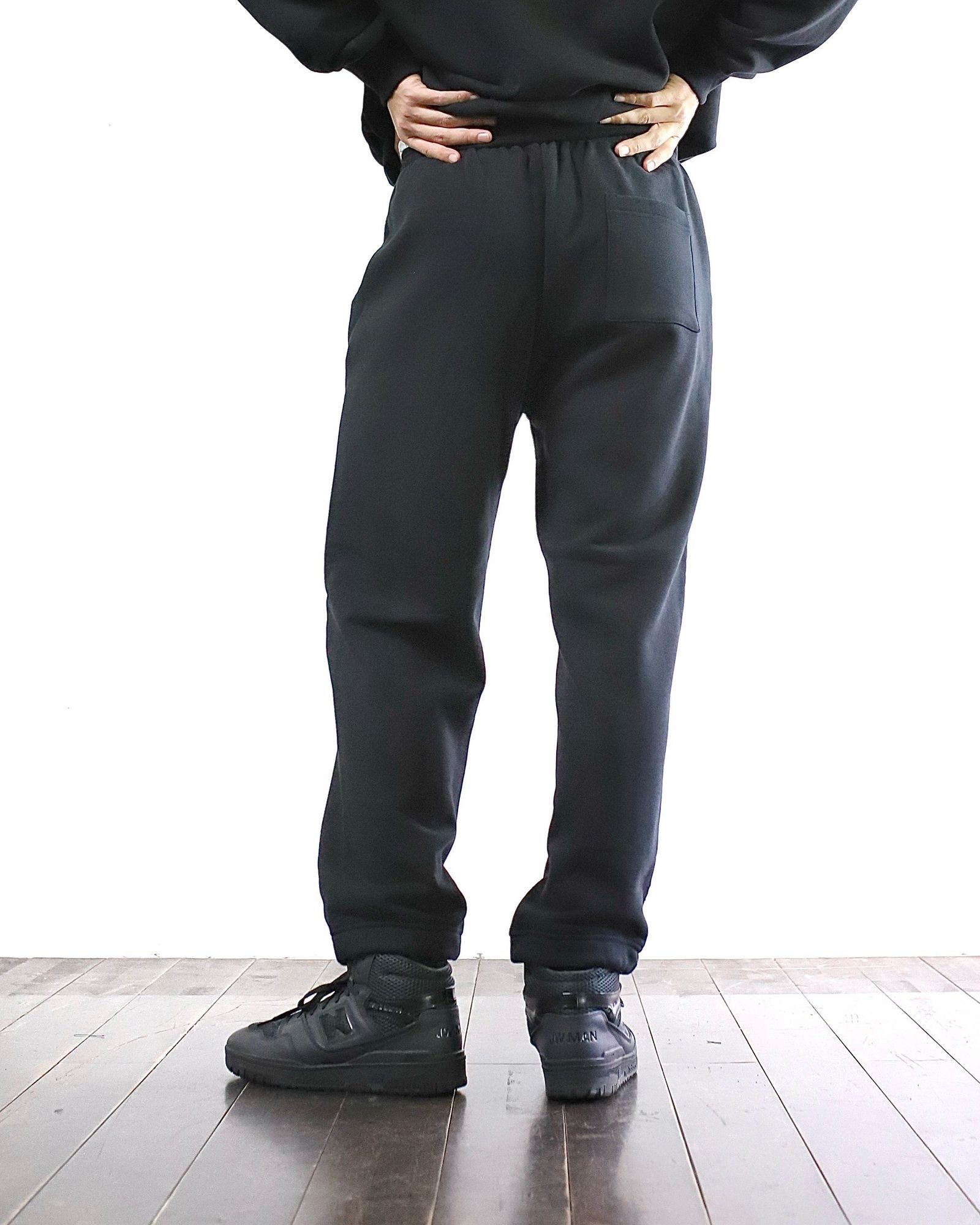 VIBTEX for FreshService 24SS SWEAT CREW NECK PULLOVER(BLACK