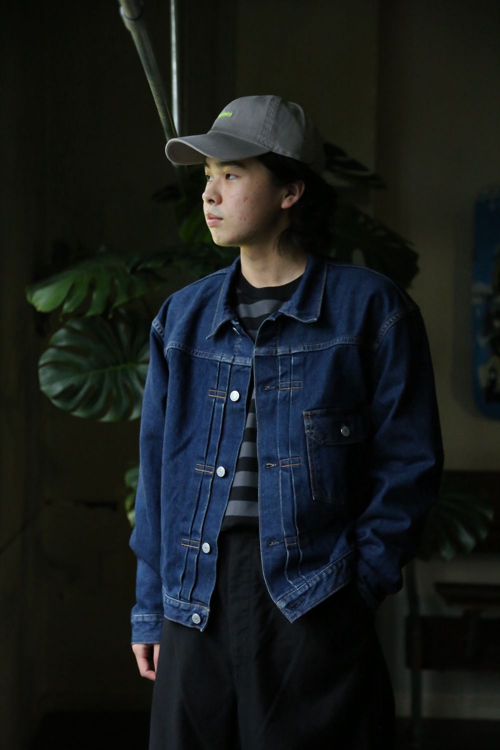 CIOTA 本藍スビンコットン13.5ozデニムGジャン(JKLM-101M-NIDBL-D) style. 2021.08.18.