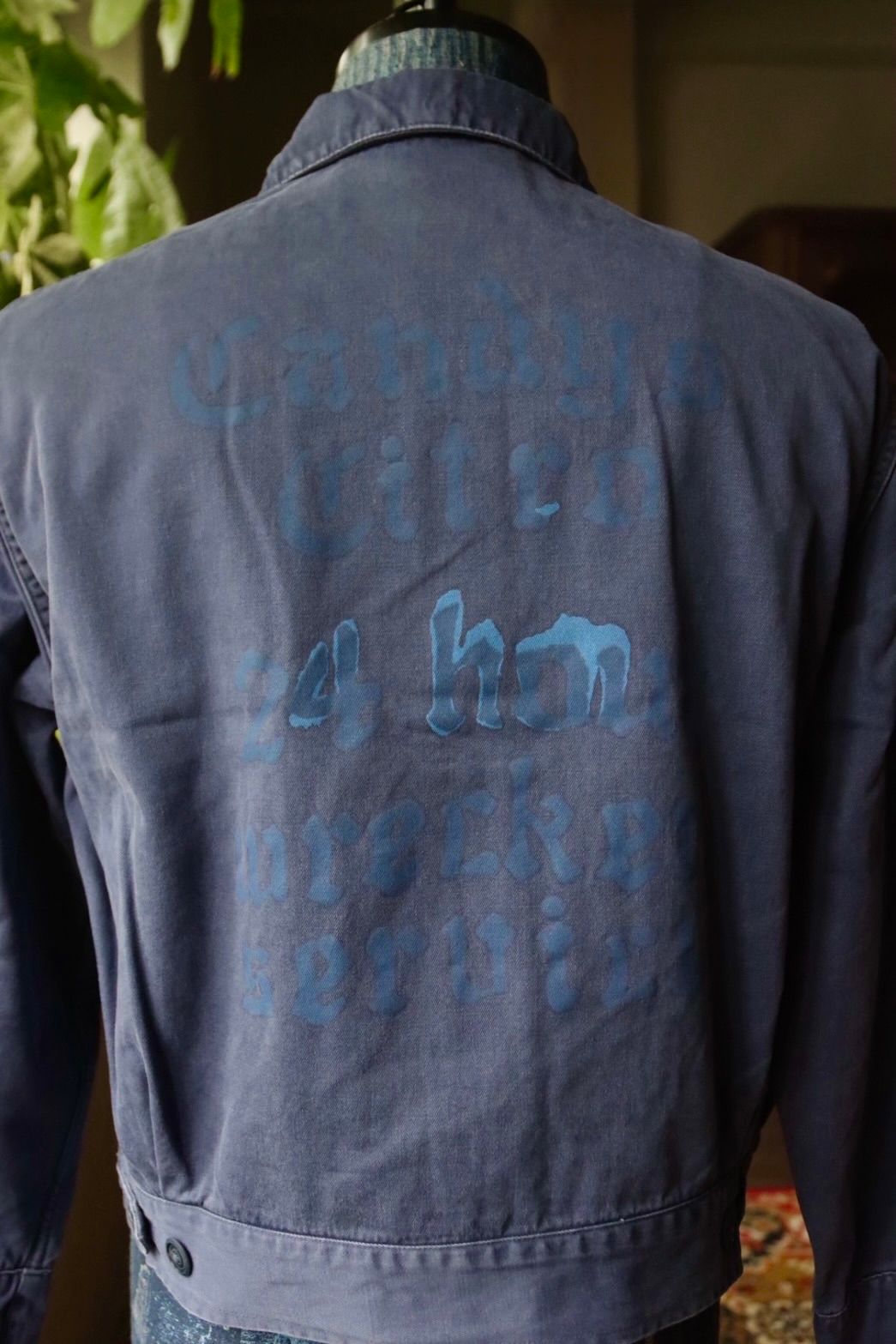 BOW WOW 25FWバウワウ NAVAJO LINED WRECKER SERVICE JACKET AGED(BW252-NWSJ)AGED NAVY★10月4日(土)発売！
