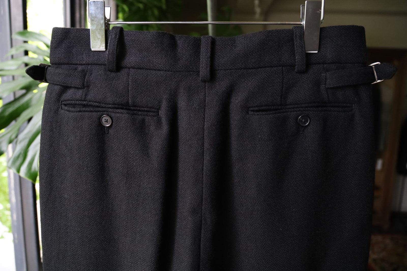 アプレッセ Tweed Trousers(24AAP-04-07H)BLACK