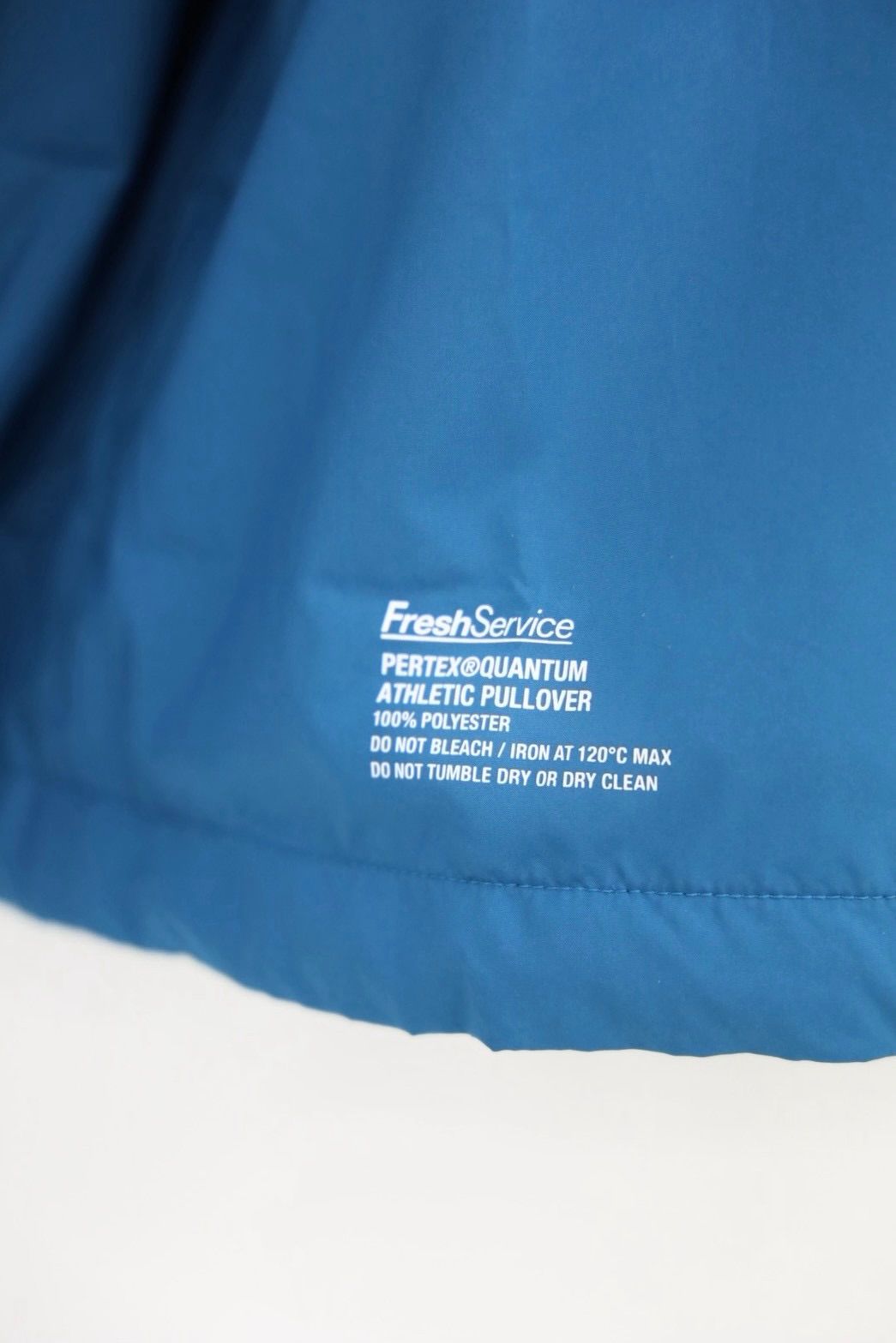 フレッシュサービス 26AW PERTEX® QUANTUM ATHLETIC PULLOVER(FSC263-30039)TEAL BLUE☆8月1日(土)発売！