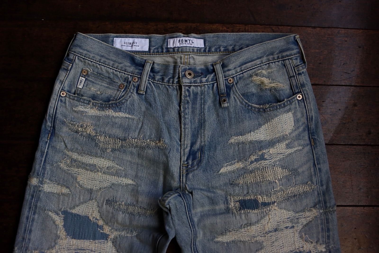 ファンダメンタルデニムSLIM FIT DENIM CS113(FA24MT113)INDIGO