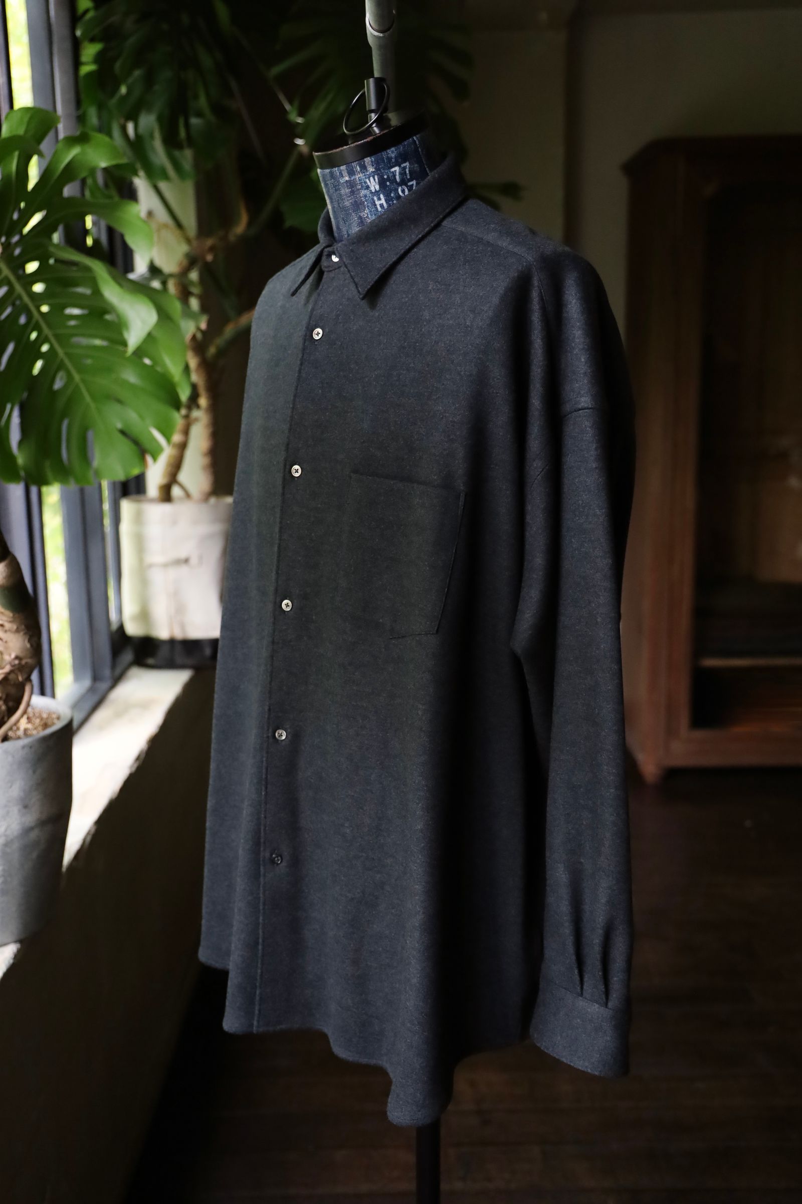 Graphpaper - グラフペーパー 24AW Wool Smooth Flannel