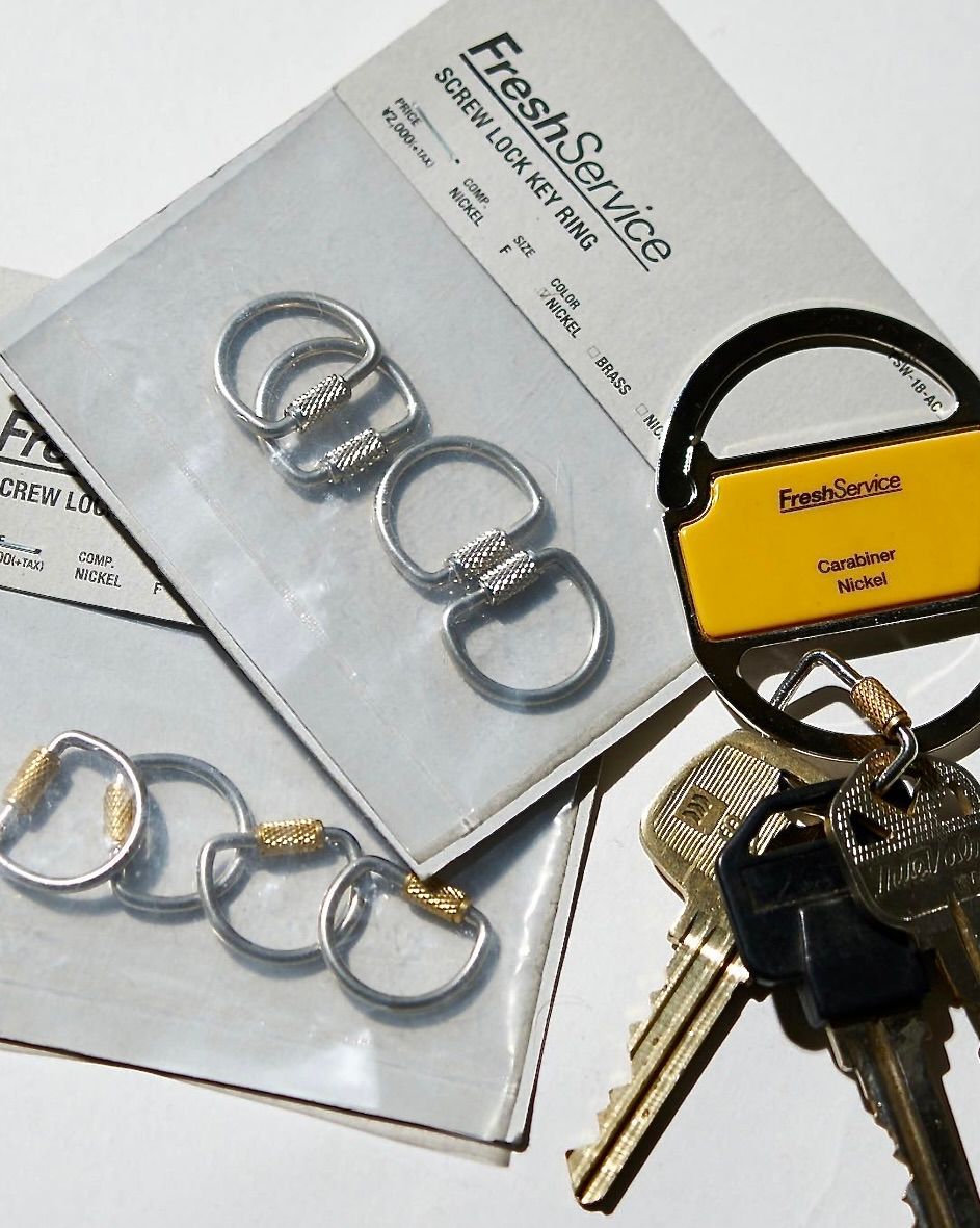 FreshService - フレッシュサービス23AW SCREW LOCK KEY RING(FSW-18