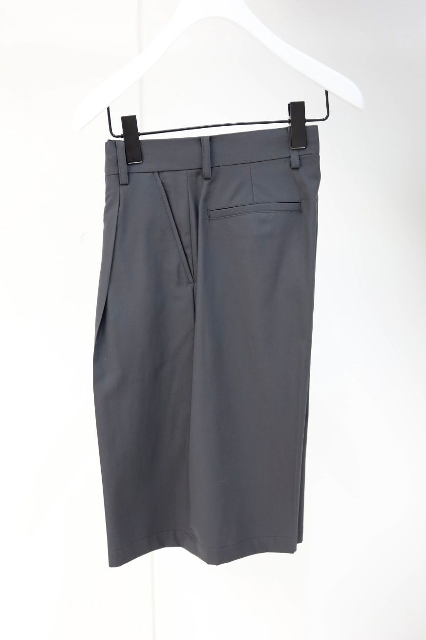 Graphpaper 26SS Women's Brushed Cotton Gabardine Shorts(GL261-40397)CHARCOAL☆2月7日(土)発売！