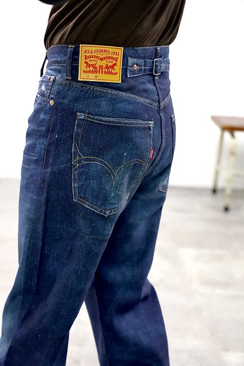 eYe JUNYA WATANABE MAN×Levi's×BerBerJin 転写デニムプリントジャケットスタイル