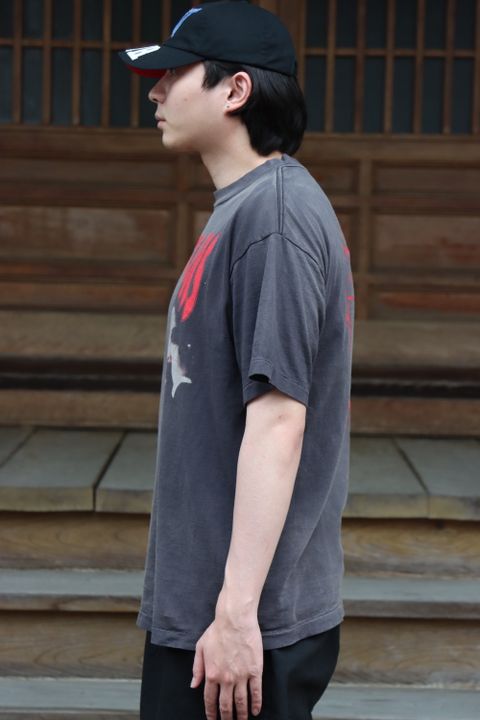 ©SAINT M×××××× DENIM TEARS FACES TEE style.2022.4.26