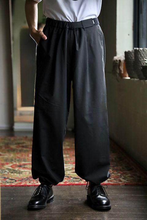 グラフペーパー DESCENTE for Graphpaper Chef Track Pants(DU263-40002)BLACK