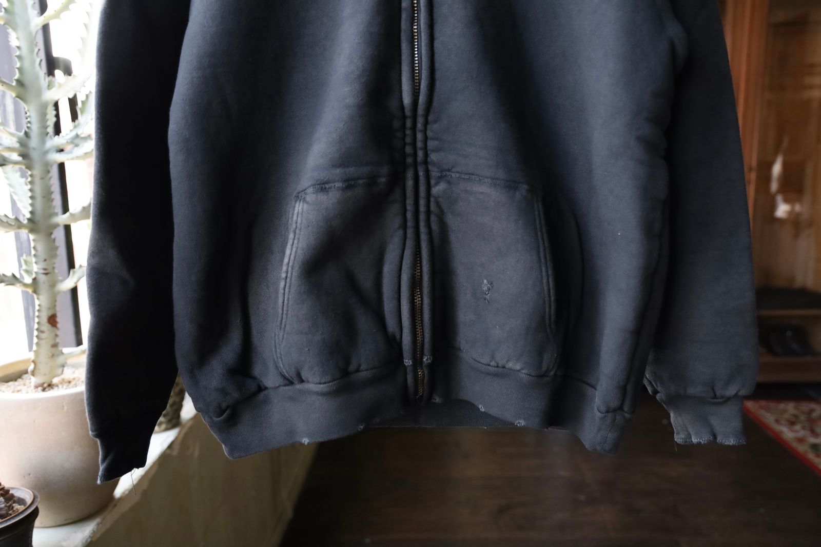 アプレッセ Vintage Zip Sweat Hoodie(25SAP-05-09K)BLACK☆1月25日(土)発売！