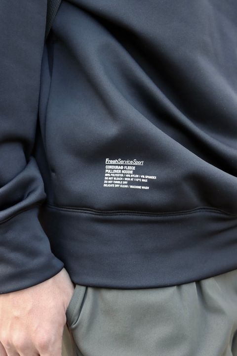 FreshServiceSport フレッシュサービススポーツ 23AW CORDURA® FLEECE PULLOVER HOODIEスタイル