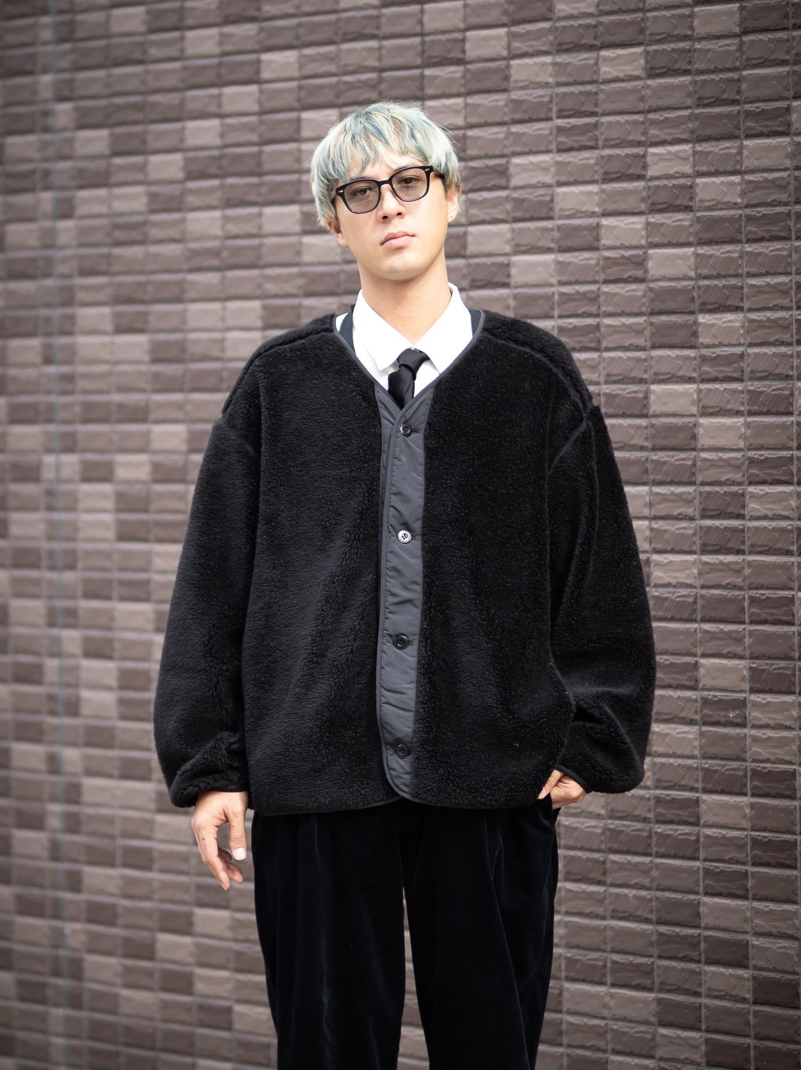 Graphpaper Wool Boa Liner Blouson MARK STYLE