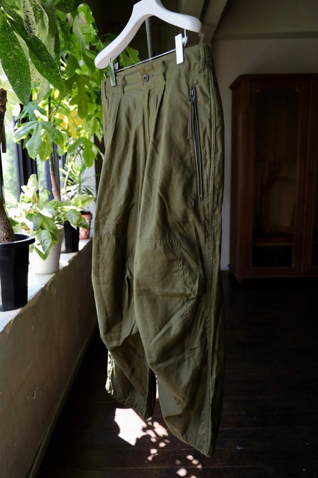 Gurank 25FW グランク フライトパンツ LM flight pant (2564)KHAKI