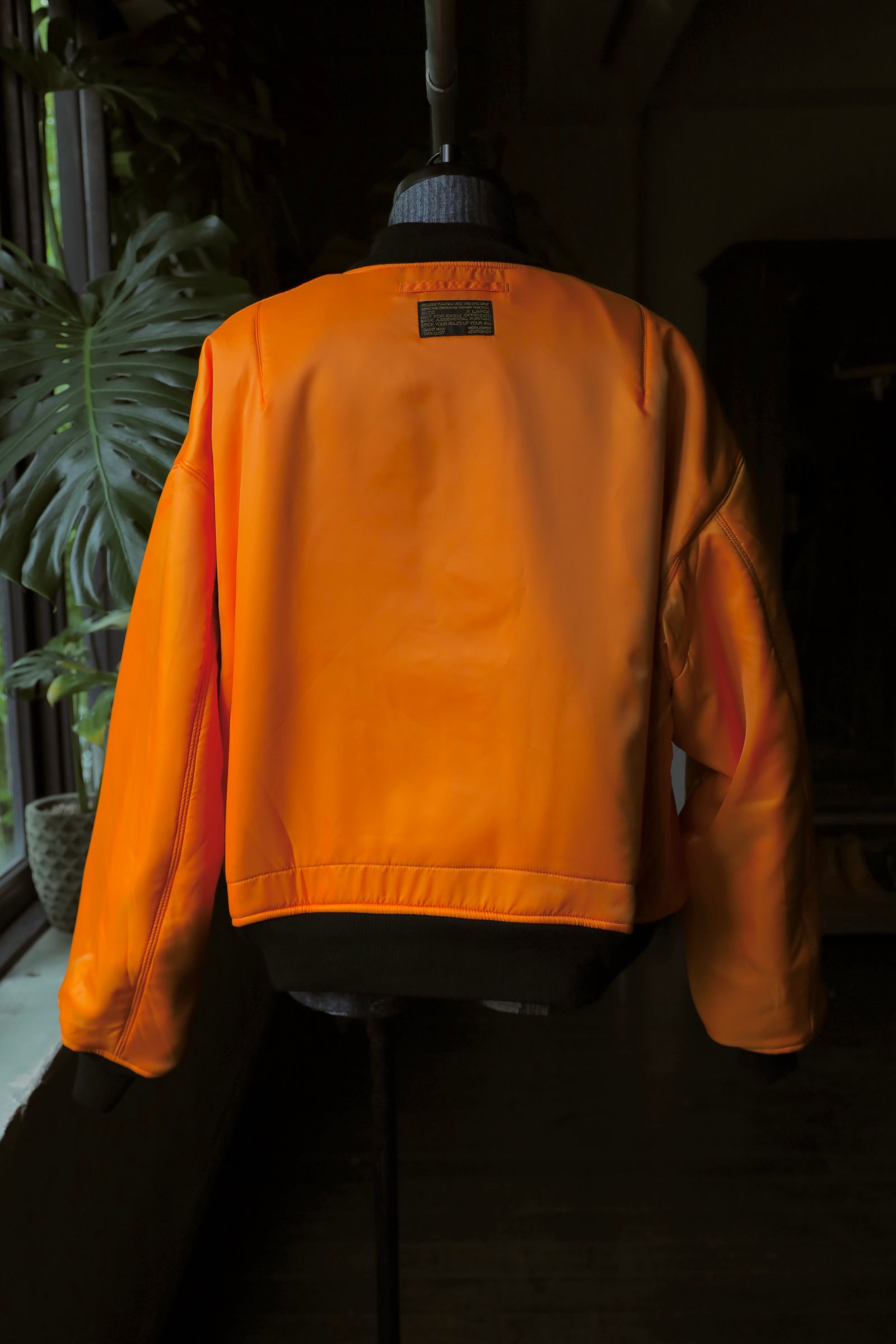セントマイケル24AW NO DAMEGE MA-1 (SM-YS1-0000-063)BLACK