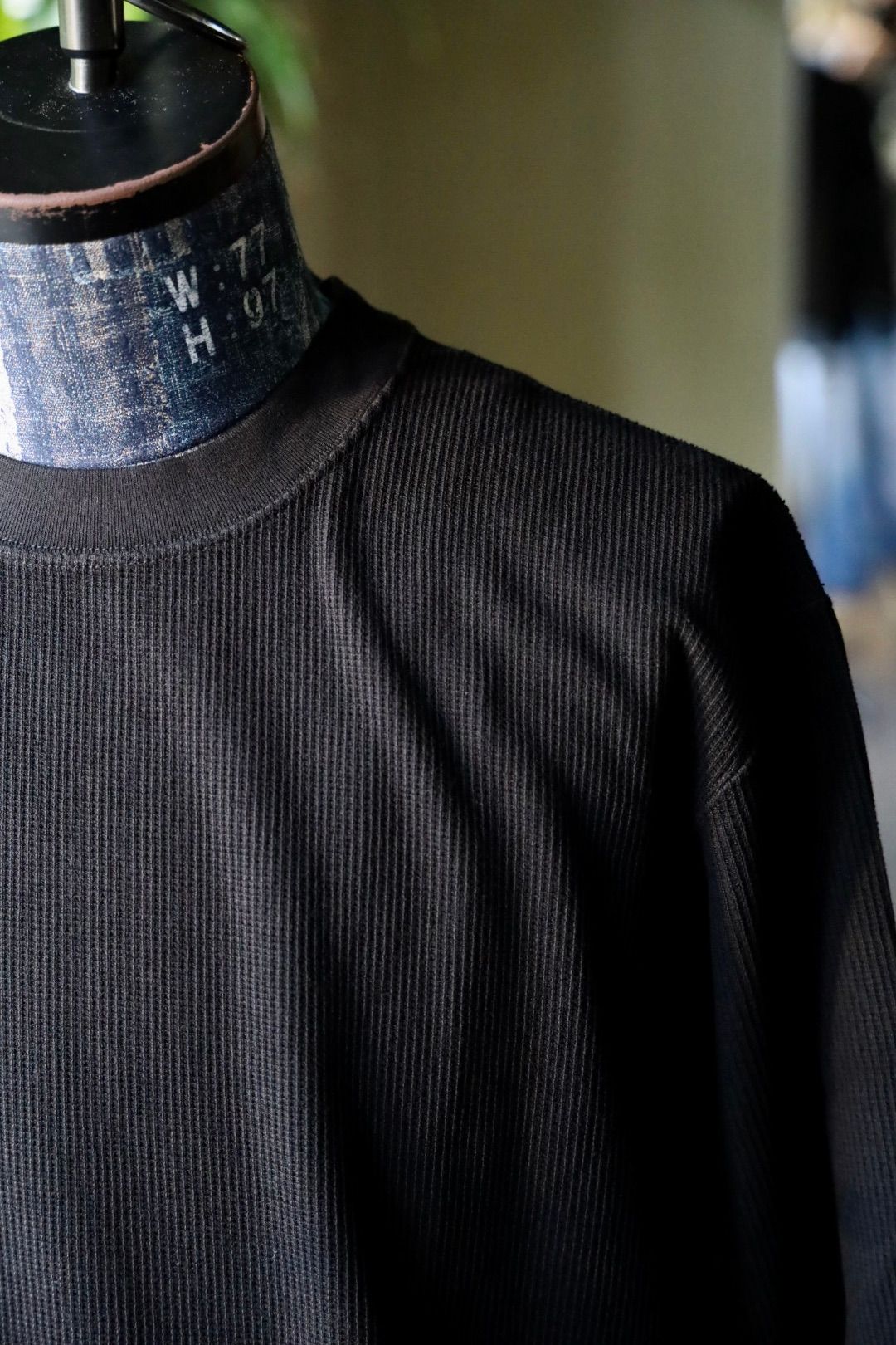 blurhms Mens 25FW Rough&Smooth Thermal P/O(bROOTS24F29F25)Black☆8月29日(金)新作発売！