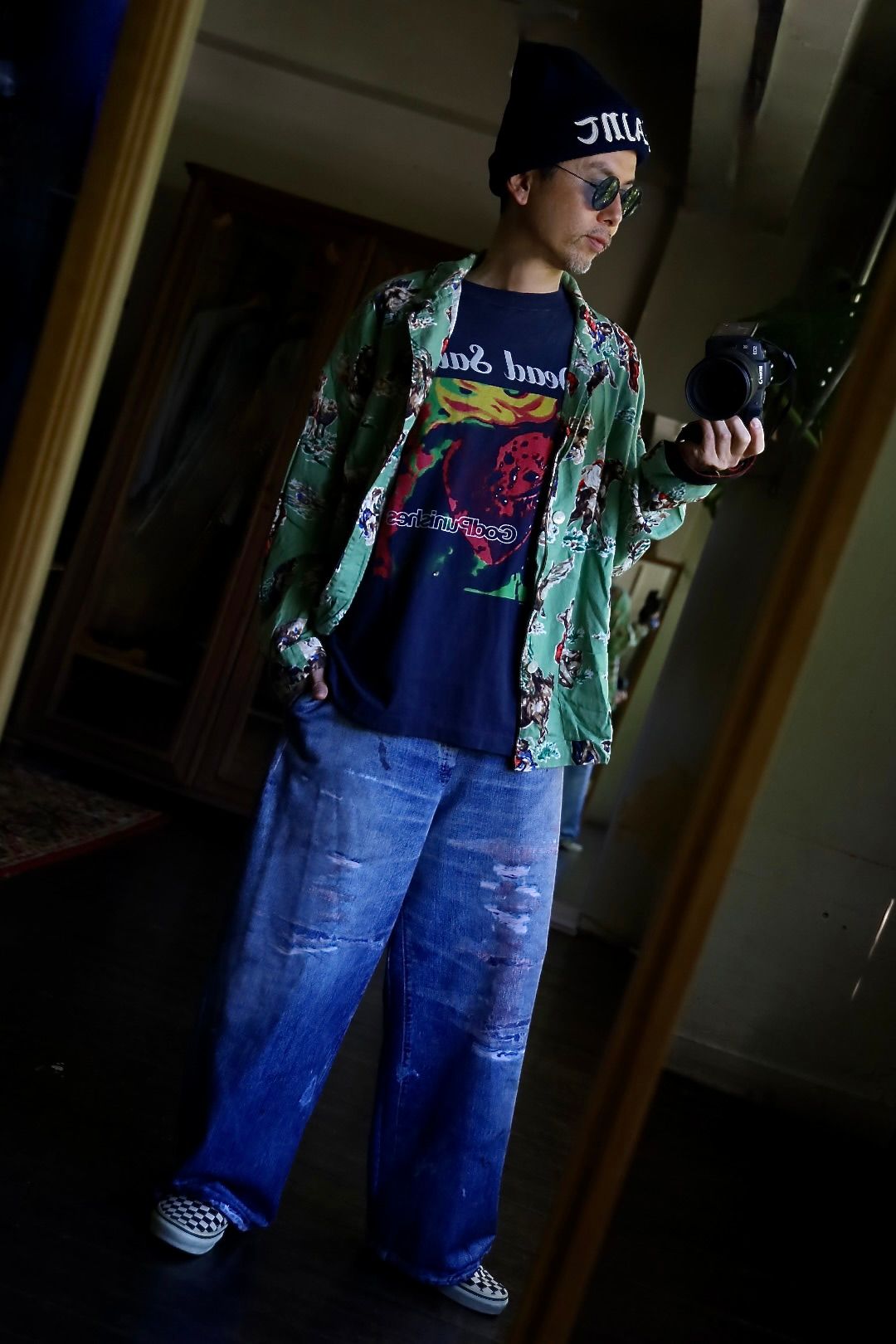 【貴重！】SWANS Michael Gira直筆サイン入　バンドTシャツ M 貴重！】SWANS Michael Gira直筆サイン入 バンドTシャツ M