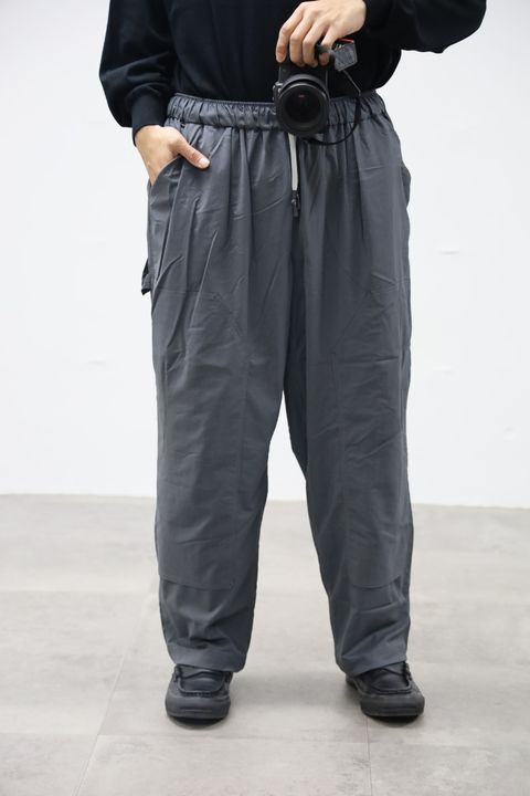 S.F.C 26SS エスエフシー NYLON DOUBLE KNEE PANTS(SFCSS26P07)Grey☆2月28日(土)発売！