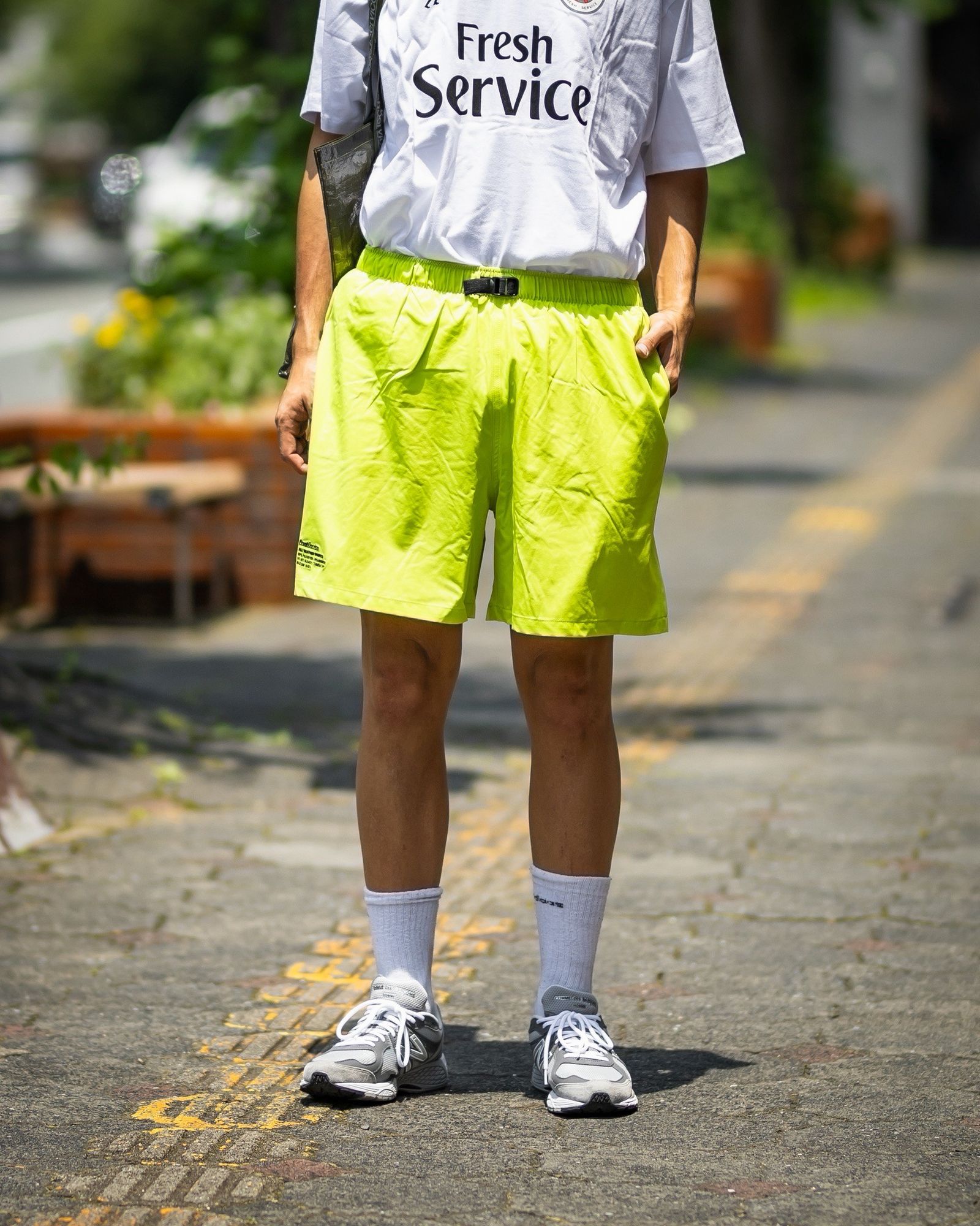 FreshService - フレッシュサービス ALL WEATHER SHORTS (YELLOW