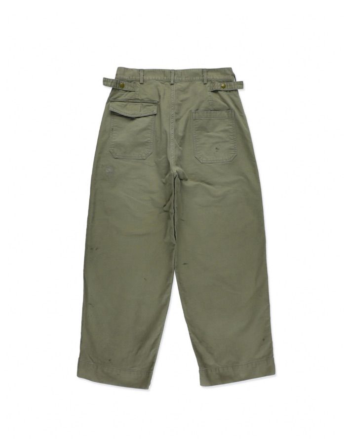 BOW WOW 25FWバウワウ REPAIRED USAF MECHANIC PANTS(BW252-RUMP) AGED SAGE GREEN★10月25日(土)発売!