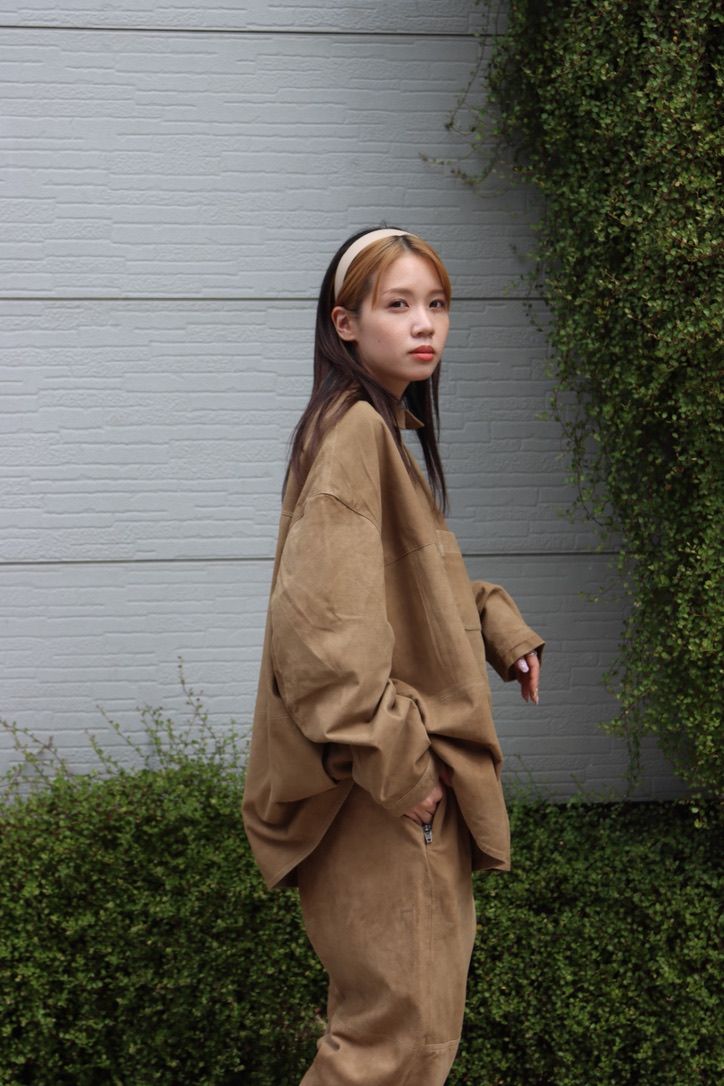 SEEALL 22AW LEATHER OVERSIZED SHIRTS style 2022.9.10 | 2749