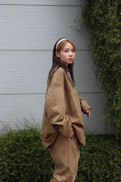 SEEALL 22AW LEATHER OVERSIZED SHIRTS style 2022.9.10